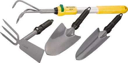 Садовый набор 5 предметов со съёмной рукояткой PALISAD-LUXE 63032 купить в Тюмени