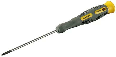 Отвертка STAYER &quot;PRECISION&quot; MAX-GRIP для точн работ, Cr-V, намагн, PH №0x150мм 25826-0-150 G купить в Тюмени