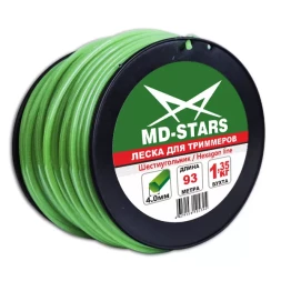 Леска для триммера HEXAGON LINE (шестиугольник) катушка 2,0ММХ374М