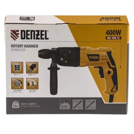 Перфоратор RH-400-12 Denzel 26601 купить в Тюмени