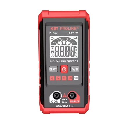Мультиметр цифровой компактный КВТ SMART KT 123 с автоматическим выбором режимов и пределов измерений (88550) купить в Тюмени
