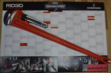 Прямой трубный ключ для тяжелых работ 48  31040 купить в Тюмени