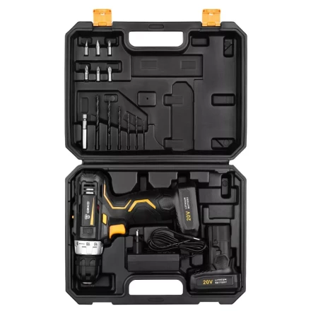 Дрель аккумуляторная DEKO GCD20DU3 SET 4, 063-4144 + набор 13 аксессуаров купить в Тюмени