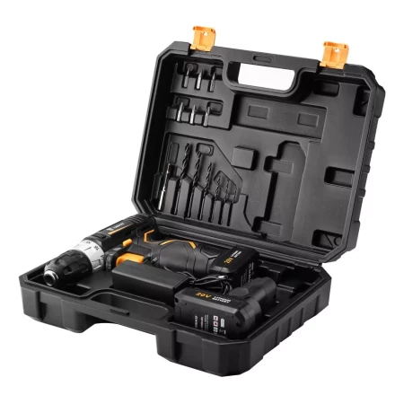 Дрель аккумуляторная DEKO GCD20DU3 SET 4, 063-4144 + набор 13 аксессуаров купить в Тюмени