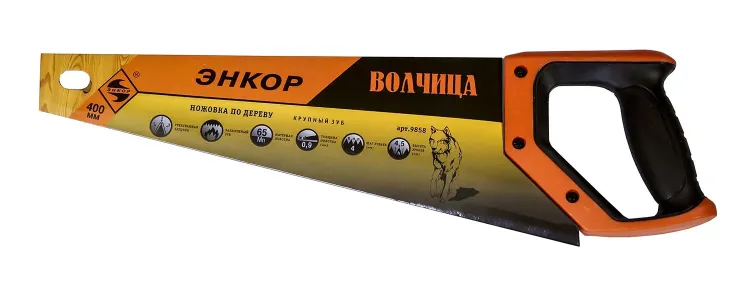 Ножовка "Волчица" 400мм закал/зуб   1/12/48 9858 купить в Тюмени