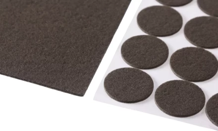 Набор STAYER &quot;COMFORT&quot;: Накладки самоклеящиеся на мебельные ножки, 175 шт, коричневые 40916-H175 купить в Тюмени