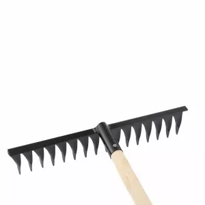 Грабли 16-зубые 420мм с черенком витые СИБРТЕХ 61763 купить в Тюмени