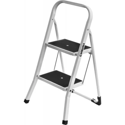 Лестница-стремянка СИБИН стальная c широкими ступенями, 2 ступени 38807-02 купить в Тюмени