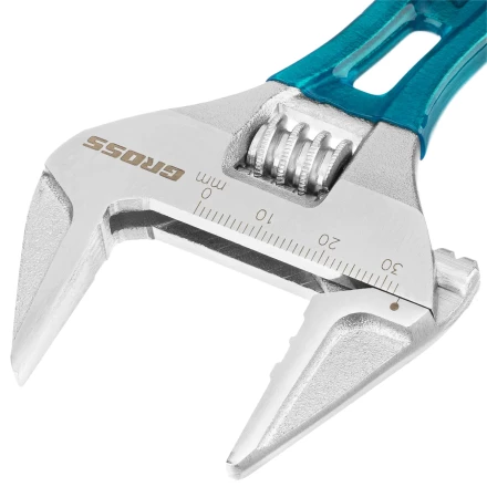 Ключ разводной, 140 мм,CrV, укороченная ручка// Gross 15565 купить в Тюмени