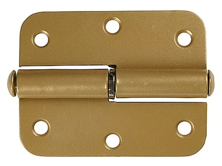 Петля накладная стальная &quot;ПН-85&quot;, цвет белый, левая, 85мм 37641-85L купить в Тюмени