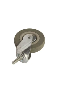 Колесо аппаратное поворотное SCtg 55 120 мм с болтом (серое) (F) 1003627