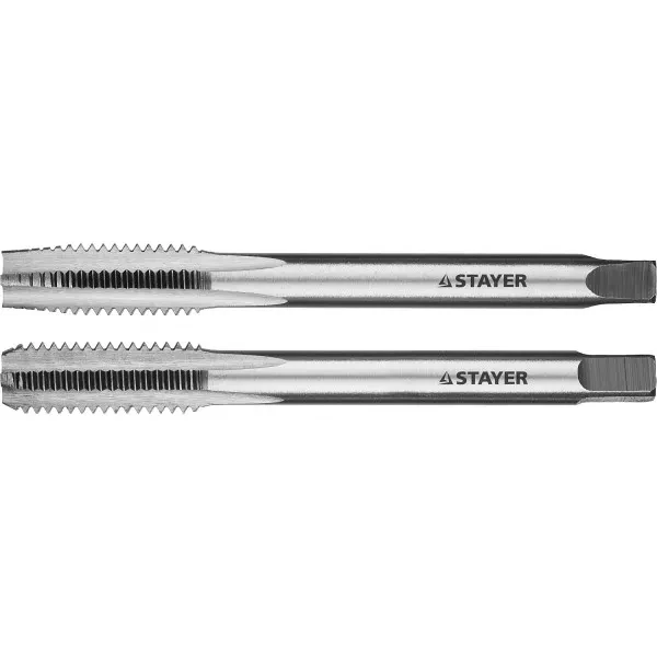 Комплект метчиков STAYER "MASTER", сталь 9ХС, М8х1,25, 2 шт 28025-08-1.25-H2 купить в Тюмени