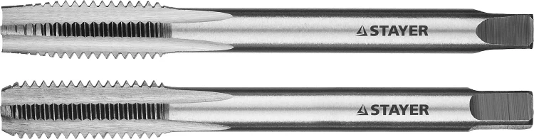 Комплект метчиков STAYER "MASTER", сталь 9ХС, М8х1,25, 2 шт 28025-08-1.25-H2 купить в Тюмени