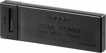 Лезвие OLFA сегментированные BLACK MAX, 9х80х0,38мм, 13 сегментов, 10шт OL-ABB-10B купить в Тюмени