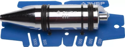 Отвес ЗУБР &quot;ЭКСПЕРТ&quot; строительный со шнуром и безопасным наконечником, 800г 06347-80_z01 купить в Тюмени