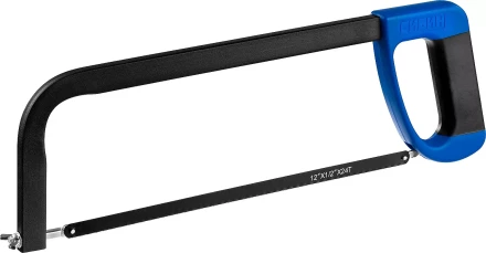 Ножовка по металлу, СИБИН 15781, металлическая рамка, проходящая сквозь рукоятку, 300 мм 15781 купить в Тюмени