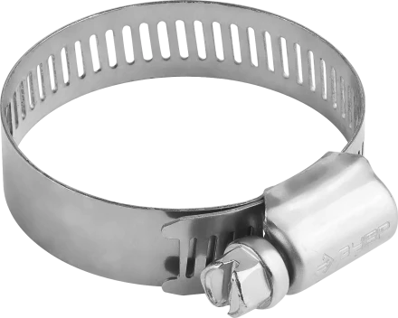 Хомуты нержавеющие с просечной лентой 127 мм пакет серия ПРОФЕССИОНАЛ купить в Тюмени