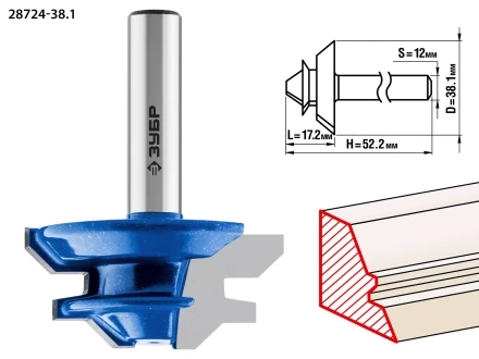 Фрезы кромочные для углового сращивания серия ПРОФЕССИОНАЛ купить в Тюмени