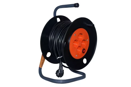 Удлинитель электрический силовой катушка 30м 4 роз ЭНКОР 1/2 69602 купить в Тюмени