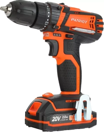 Дрель-шуруповерт аккумуляторная PATRIOT BR 201UES в кейсе купить в Тюмени