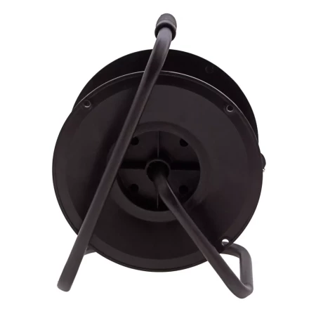 Удлинитель силовой 30 м Сибртех 95863, 16А, тип УХ10, ПВС, на кабельной катушке, 4 розетки без заземления купить в Тюмени