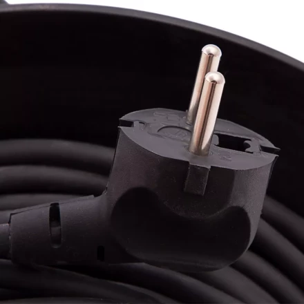 Удлинитель силовой 30 м Сибртех 95863, 16А, тип УХ10, ПВС, на кабельной катушке, 4 розетки без заземления купить в Тюмени