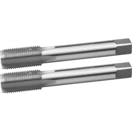 Метчики ЗУБР &quot;ЭКСПЕРТ&quot; машинно-ручные, комплектные для нарезания метрической резьбы, М16 x 1,5, 2шт 4-28007-16-1.5-H2 купить в Тюмени