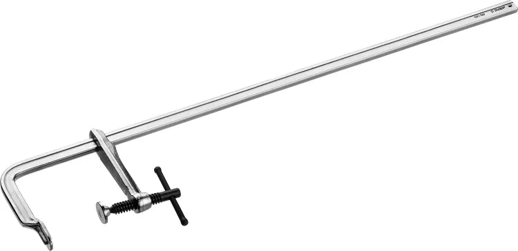 ЗУБР КС-1000/120, F, 1000 х 120 мм, цельнокованая струбцина, Профессионал (32157-120-1000) купить в Тюмени