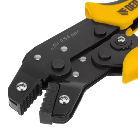 Клещи для обжима наконечников штыревых НШВ, НШВИ, НШВИ-2, 0,5-4 мм2 Denzel 17743 купить в Тюмени