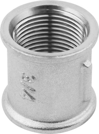 Муфта ЗУБР &quot;ЭКСПЕРТ&quot;, никелированная латунь, 3/4&quot; 51291-3/4 купить в Тюмени