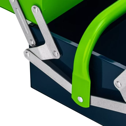 Ящик для инструмента Сибртех 90750, 430 х 200 х 160 мм, три секции, металлический купить в Тюмени