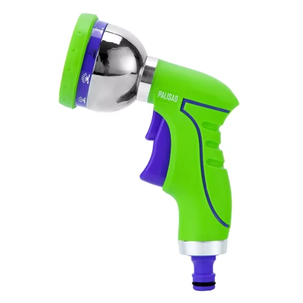 Пистолет-распылитель Palisad 6526358, 10 режимов, металлический корпус купить в Тюмени