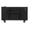 Конвектор электрический Denzel XCE-2000 B, 230 В, 2000 Вт, X-образный нагреватель черный 98129 купить в Тюмени