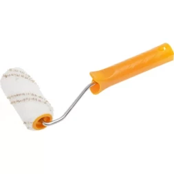 Валик миди &quot;МИКРОВОЛОКНО&quot; малярный в сборе, ворс 9 мм, бюгель 6 мм, 30x100мм, STAYER Master 0343-10