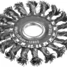 DEXX. Щетка дисковая для УШМ, жгутированная стальная проволока 0,5мм, 100ммх22мм 35100-100 купить в Тюмени