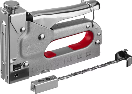 Степлер для скоб 3-в-1: тип 140 (4-14 мм) / 300 (10-14 мм) / 28 (10-12 мм), MIRAX 3146 купить в Тюмени