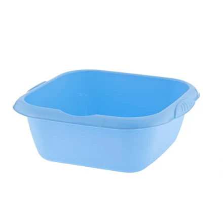Таз пластмассовый квадратный 12л, голубой ТМ Elfe 92985 купить в Тюмени