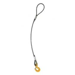 Строп канатный одноветвевой 1СК 1.5 т L=1 м с кч din 1.5 т опрессовка