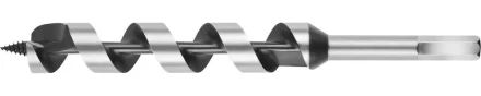 Сверло по дереву, спираль Левиса, HEX хвостовик, URAGAN 29465-235-25, d=25х235мм 29465-235-25 купить в Тюмени