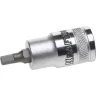 Торцовая бита-головка KRAFTOOL "INDUSTRIE QUALITAT", материал S2, HEX, сатинированная, 1/2", H5 27908-05_z01 купить в Тюмени
