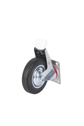 Колесо поворотное резина SCb 63 160 мм с тормозом (F) 1001719 купить в Тюмени