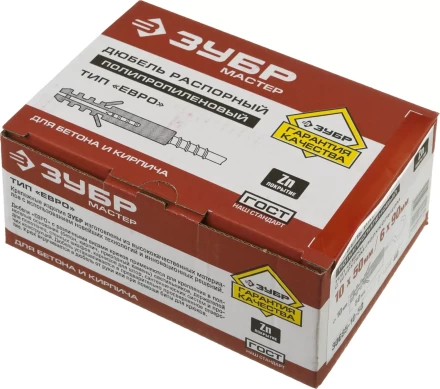 Дюбели ЕВРО с шурупом-полукольцом коробка серия МАСТЕР купить в Тюмени