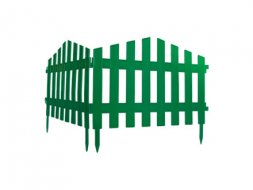 Забор декоративный &quot;Барокко&quot; 28 х 300 см зеленый  Россия