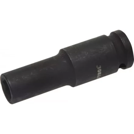 Торцовая головка KRAFTOOL &quot;INDUSTRIE QUALITAT&quot; ударная, удлиненная (1/2&quot;), FLANK, Cr-Mo, фосфатированная, 11 мм 27942-11 купить в Тюмени