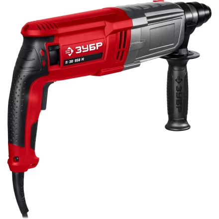 ЗУБР 30 мм, 950 Вт, перфоратор SDS Plus, мет. корпус (П-30-950 М) купить в Тюмени