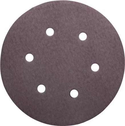 Круг шлифовальный URAGAN &quot;Универсальный водостойкий с покрытием стеарата цинка&quot; на липучке, 6 отв., P320, 150мм, 50шт 907-44113-320-50 купить в Тюмени