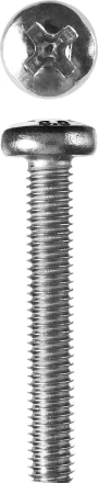 Винт ЗУБР &quot;МАСТЕР&quot; DIN 7985, класс прочности 4.8, оцинкованный, M6x45мм, 5кг 303150-06-045 купить в Тюмени