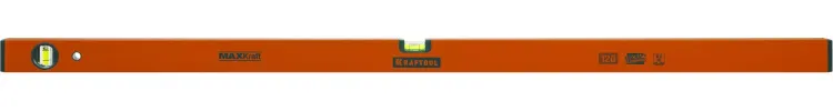 Уровень KRAFTOOL коробчатый усиленный, точность (0,5мм/м), 2 ампулы, 120 см 34577-120 купить в Тюмени