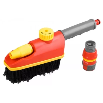 Набор для мойки GRINDA: щетка c наконечником + соединитель, 3/4&quot; 8-428482 купить в Тюмени