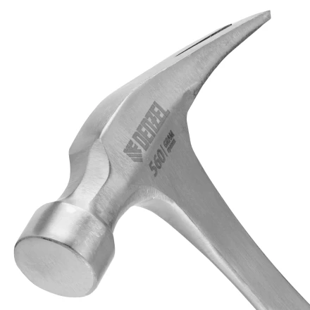 Молоток-гвоздодер 560 г Denzel 10424, цельнометаллический, двухкомпонентная рукоятка купить в Тюмени